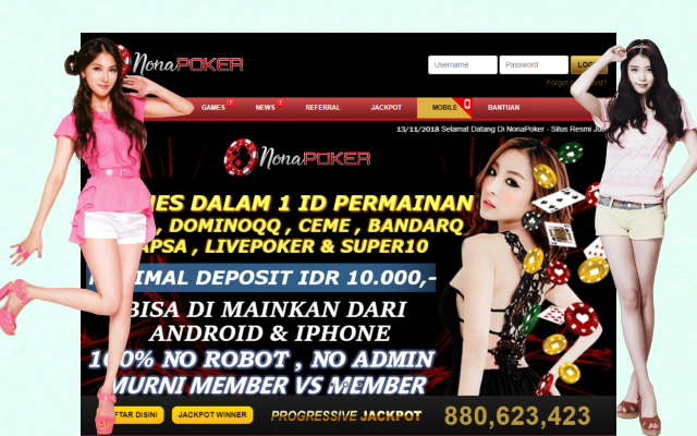 Nonapoker Situs Agen Judi IDN Poker Online Terpercaya Indonesia